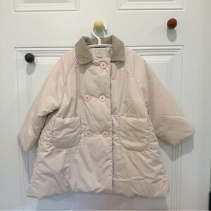 Kids Cream Jacket